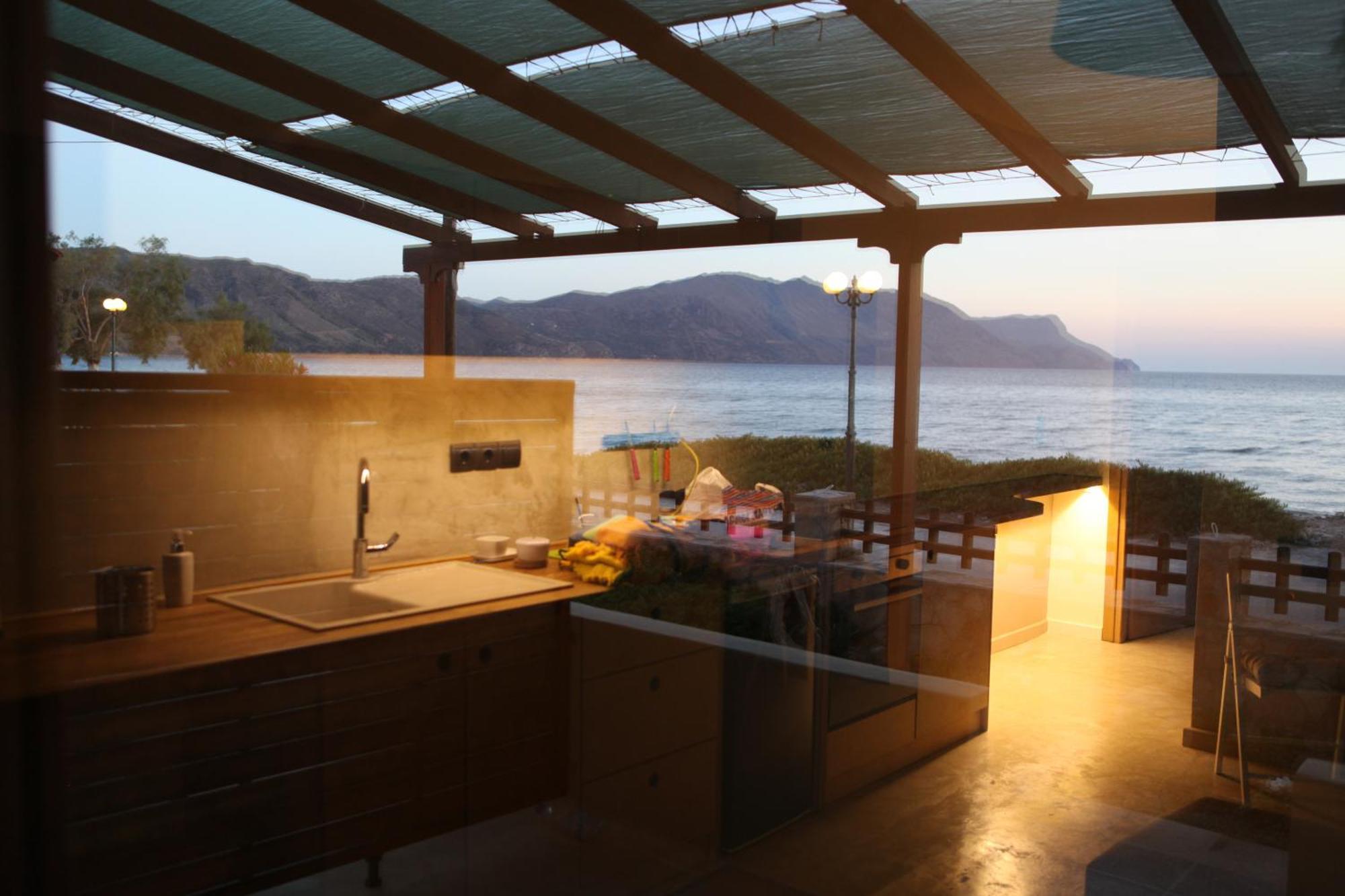 Horizonte Seafront Suites Kíssamos Eksteriør bilde