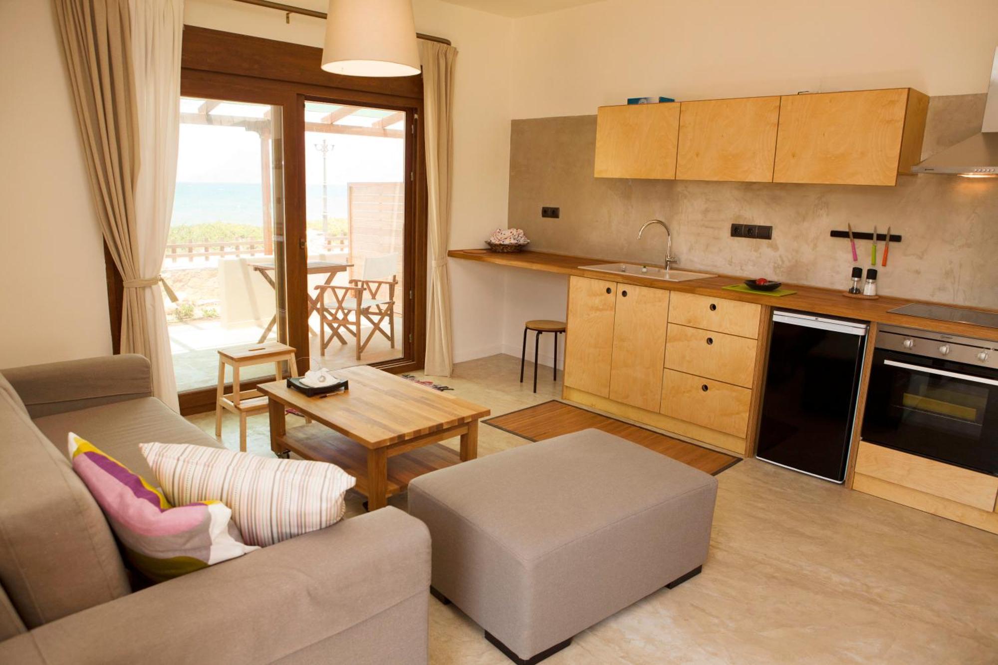 Horizonte Seafront Suites Kíssamos Eksteriør bilde