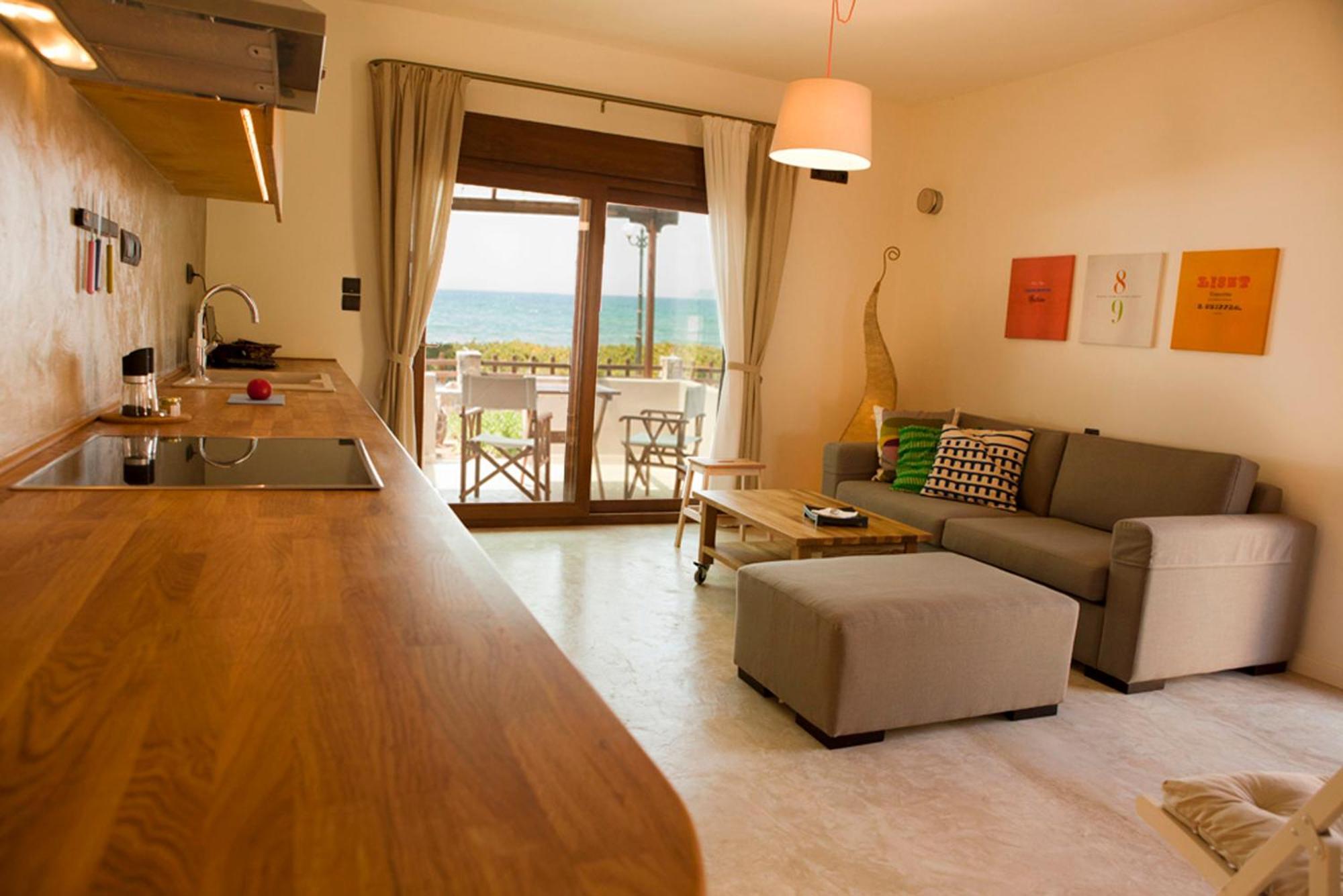 Horizonte Seafront Suites Kíssamos Eksteriør bilde
